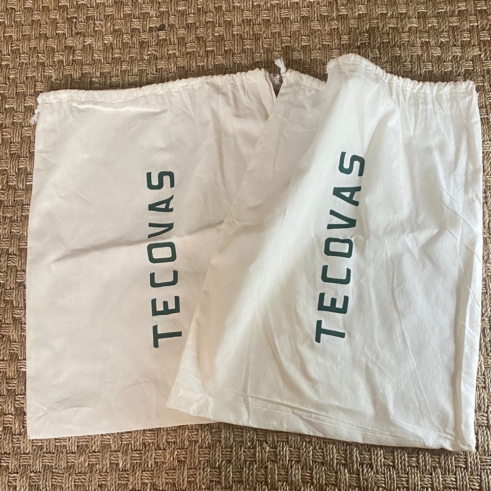 Tecovas Drawstring Dust Bags with Green Logo - Pair